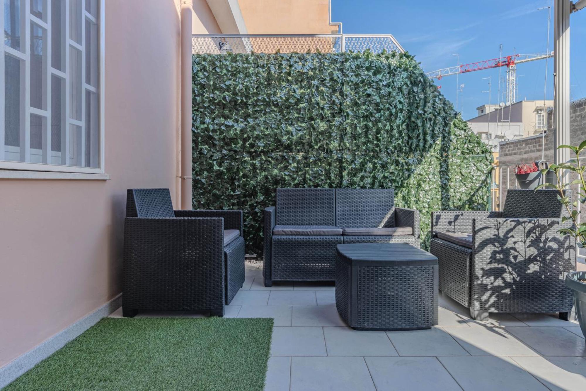 Eritrean Terrace Lejlighed Bari Eksteriør billede
